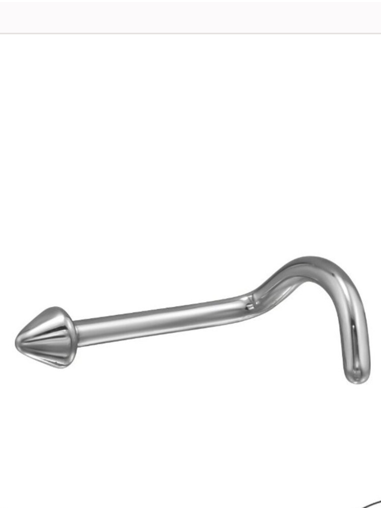 2mm Triangle Titanium Nose Stud